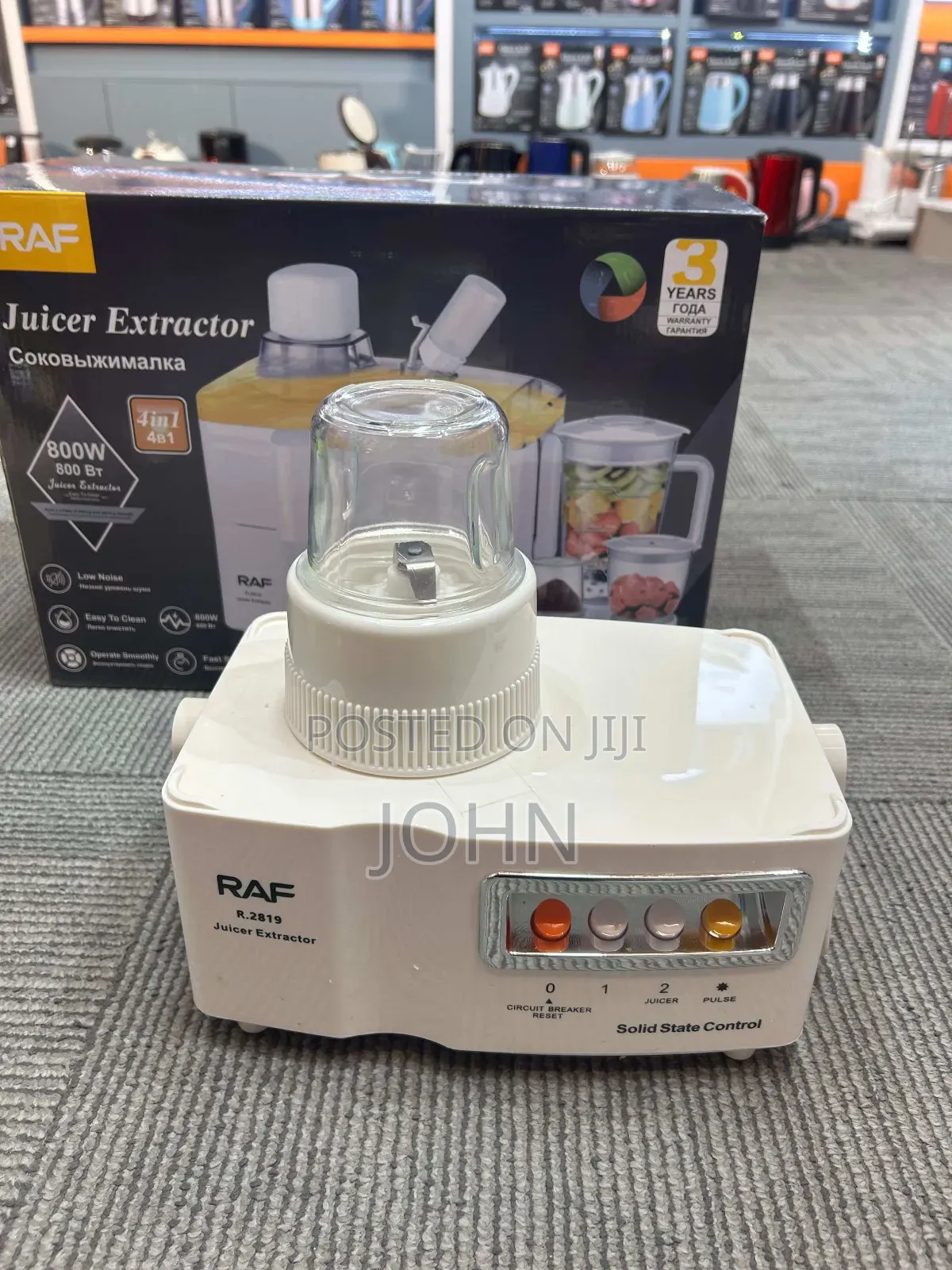 Raf 4 in 1 Juicer/Blender. Good Brand