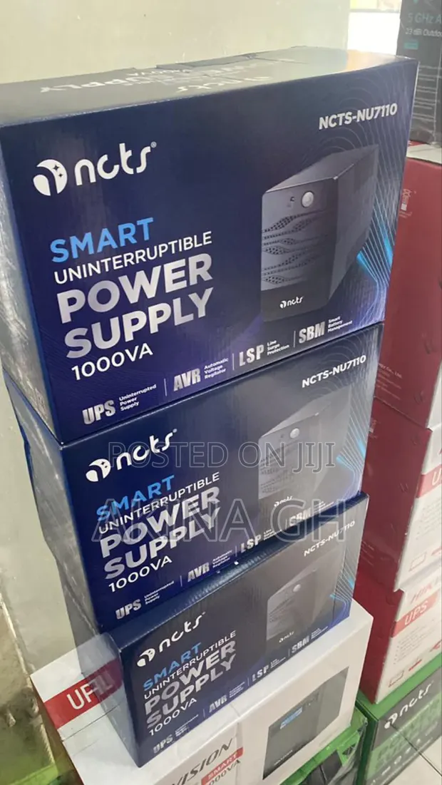 NCTS 1000va Ups Line Interactive Smart Ups 1kva 2