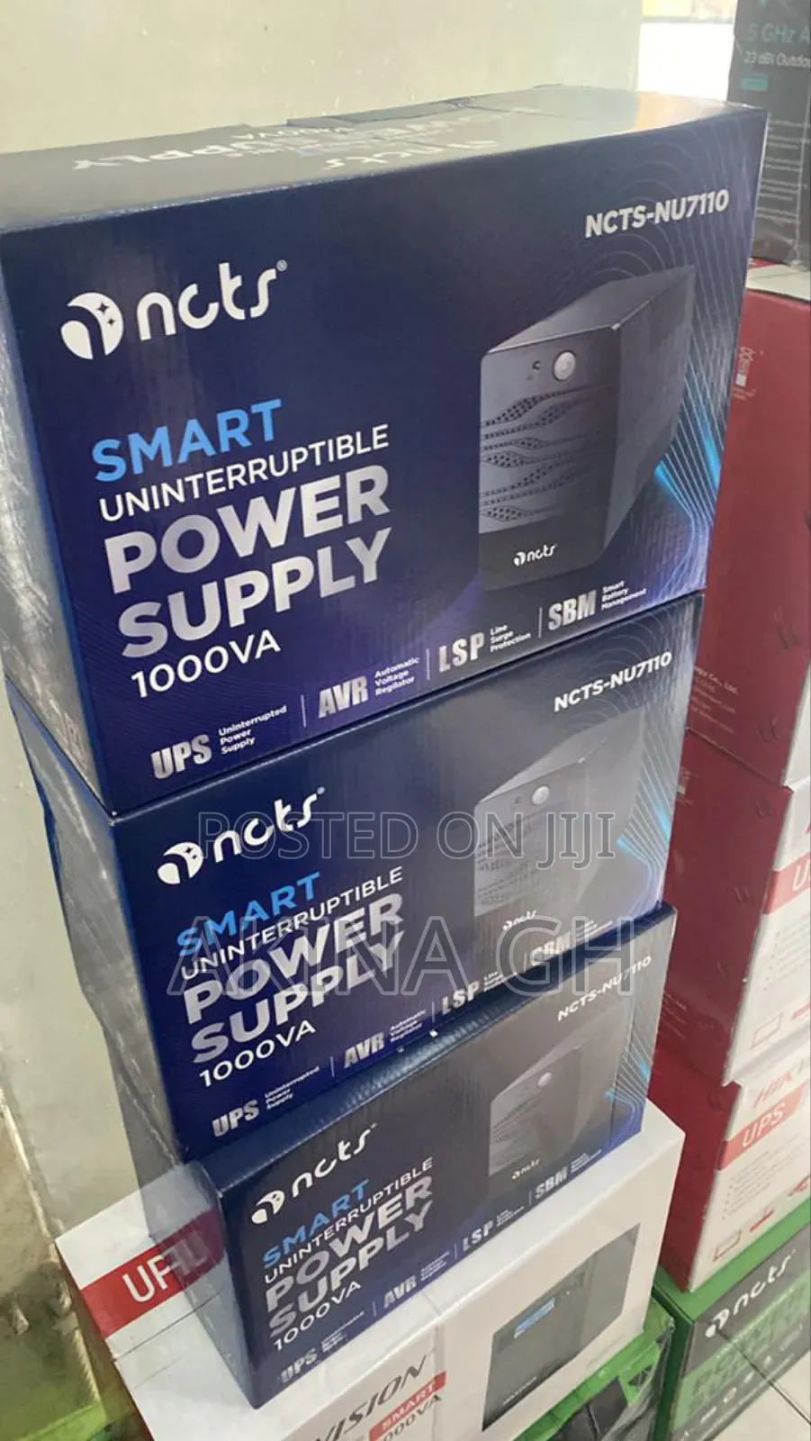 NCTS 1000va Ups Line Interactive Smart Ups 1kva