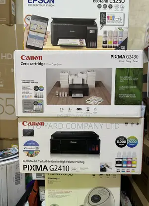 Epson L3250, Canon G2430 and Canon G2410 Scanners Printers