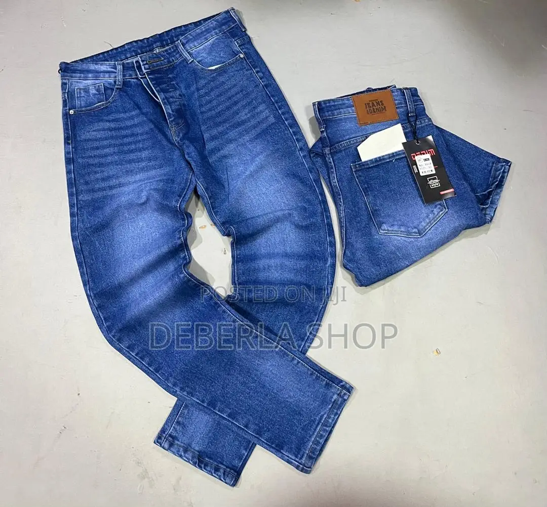 Plain Men Jeans