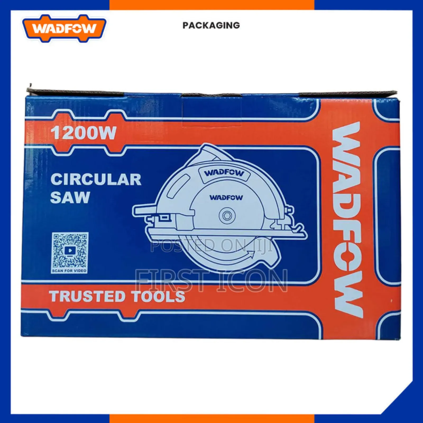 1200w Industrial Circular Saw - Wadfow - WCW1512001