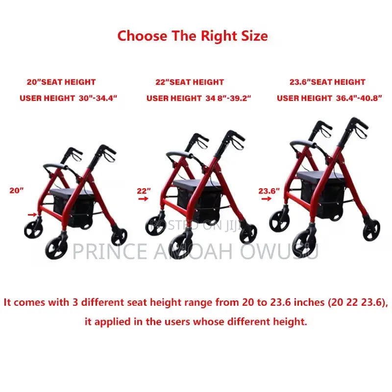 Rollator Push Walker