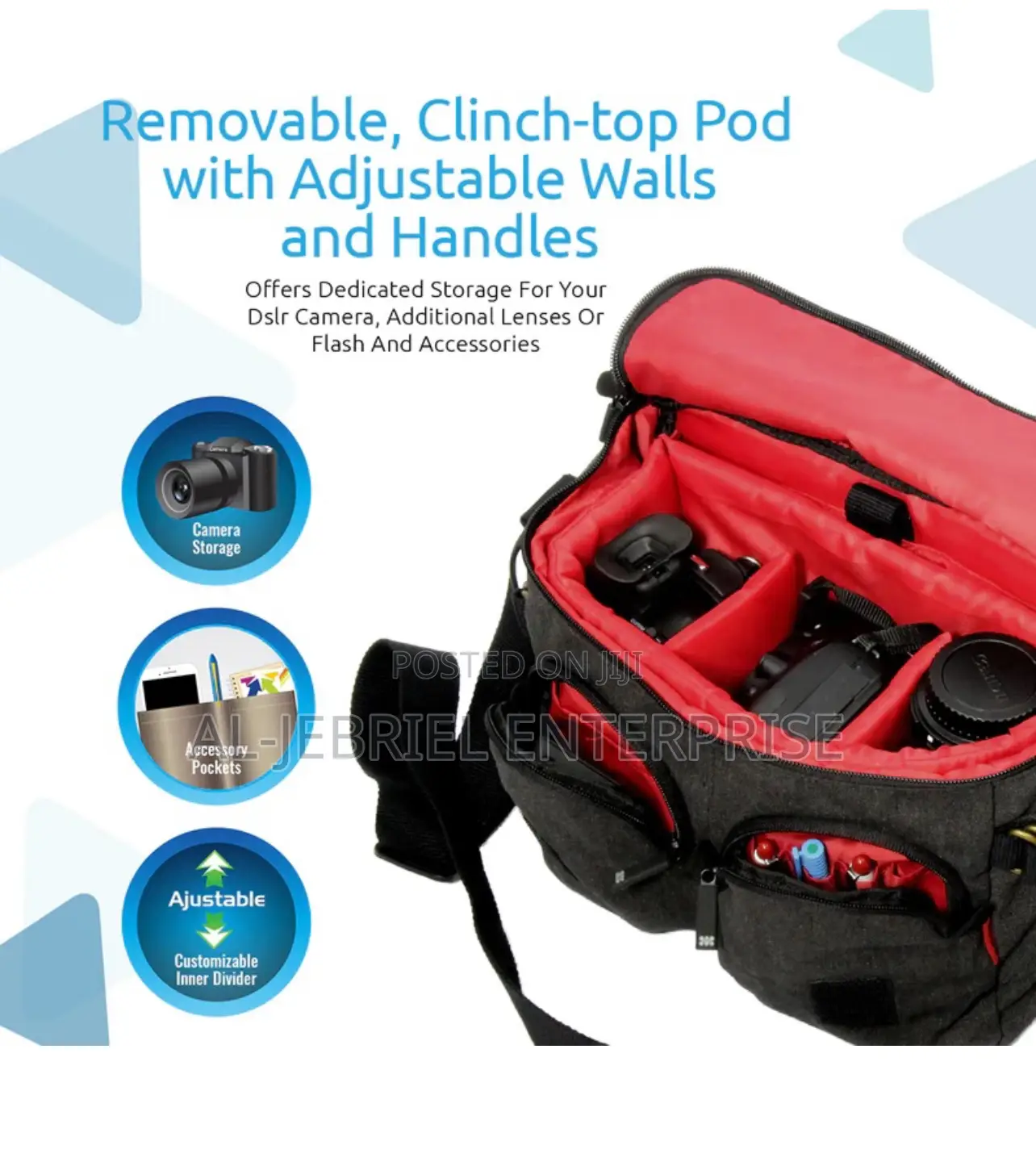XPLORE-S Promate Camera Shoulder Bag