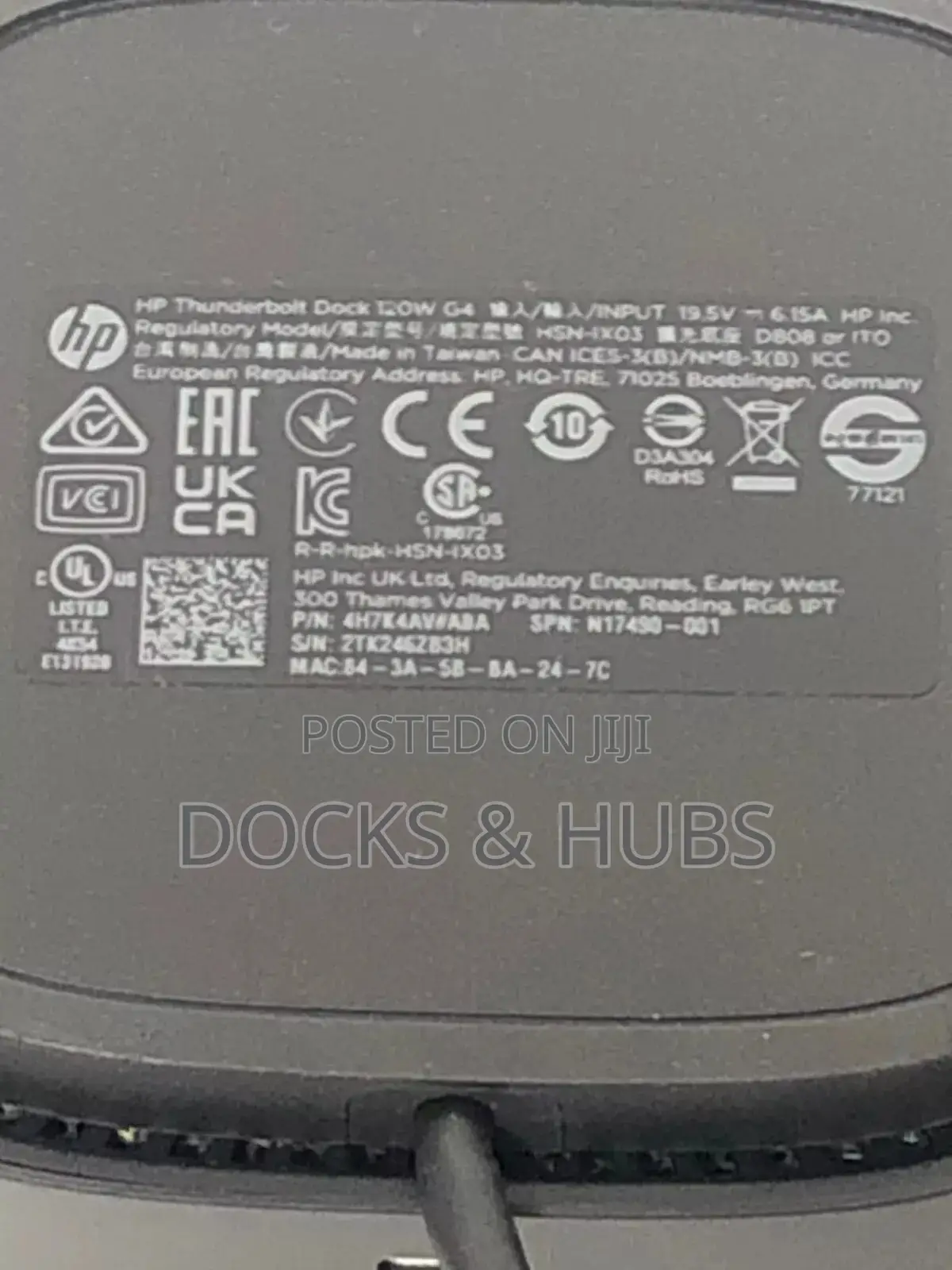 Hp Thunderbolt 4 Dock 200w G4