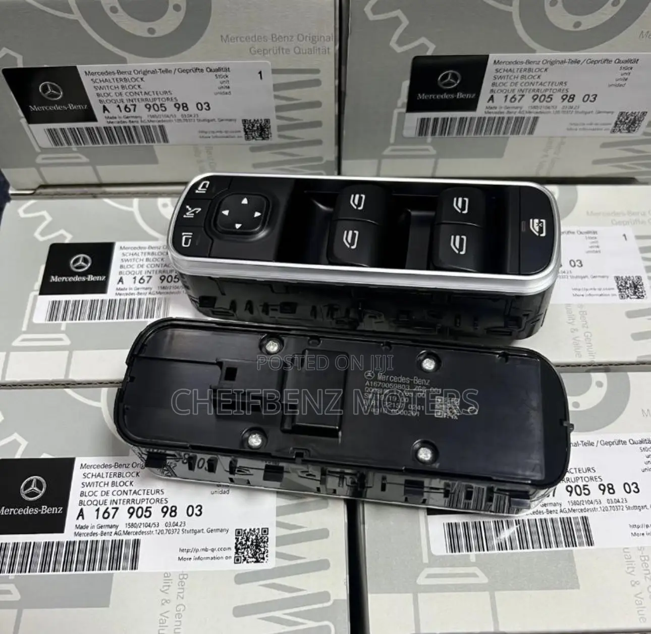 Mercedes Benz Gle W166 W167 Master Switch Controller