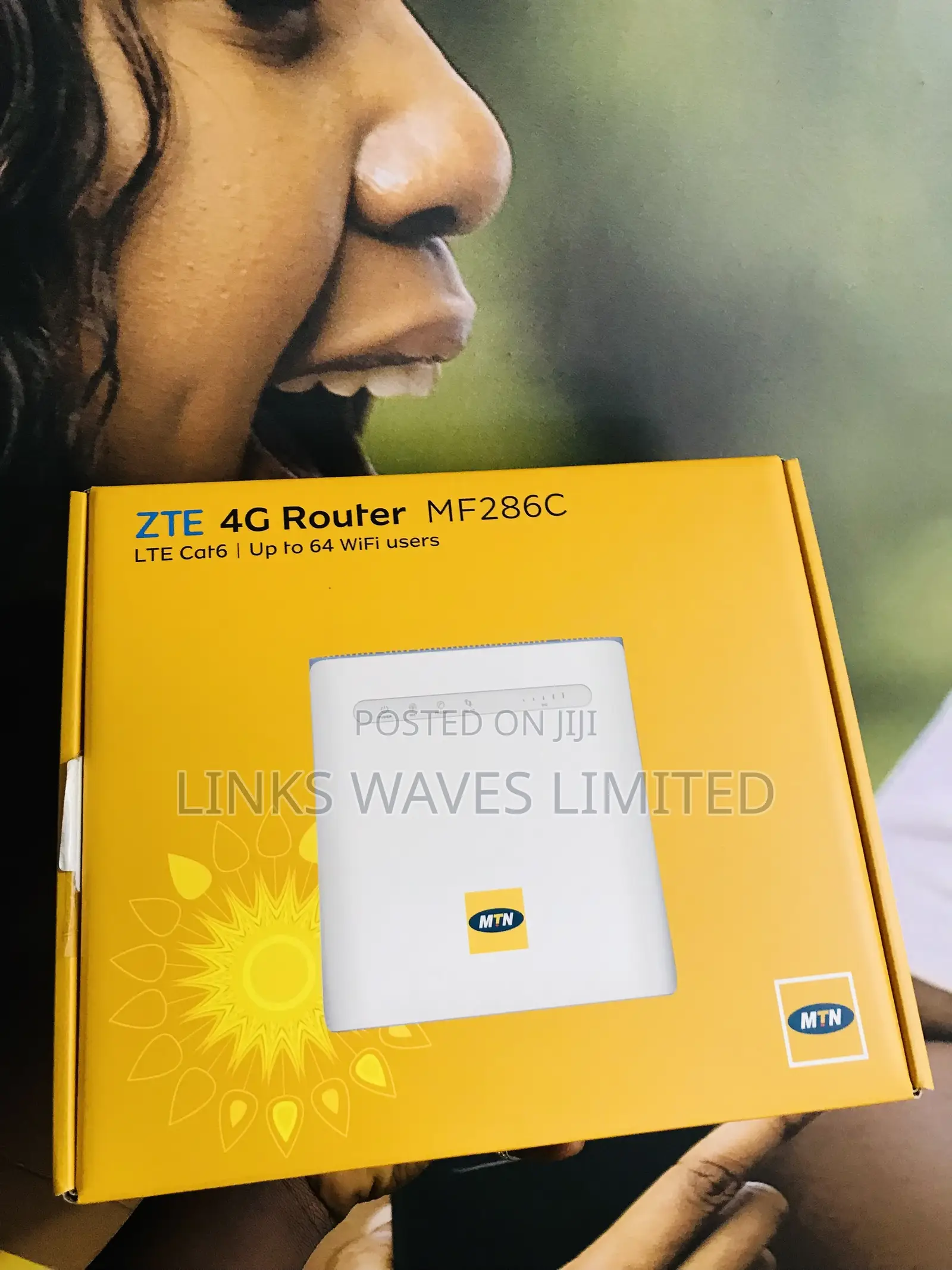 Mtn New Zte Router + New Mtn Yellow Biz Data Sim