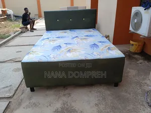Navy Green Inbuilt Bed