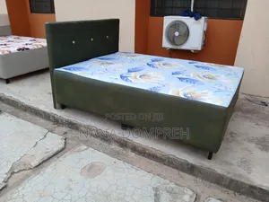 Navy Green Inbuilt Bed