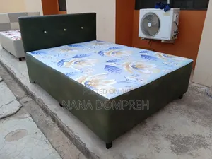 Navy Green Inbuilt Bed