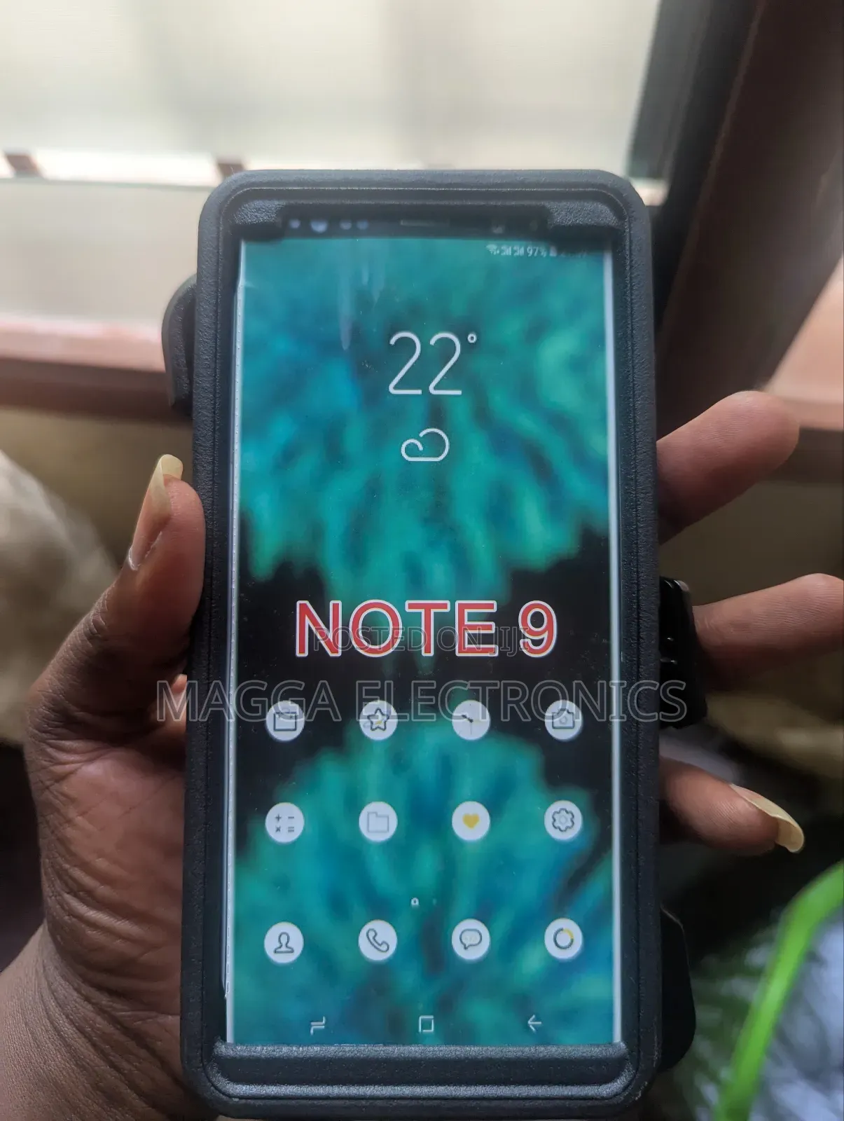 Samsung Galaxy Note 9 , S10, S9 , A5 Hard Armored Case.