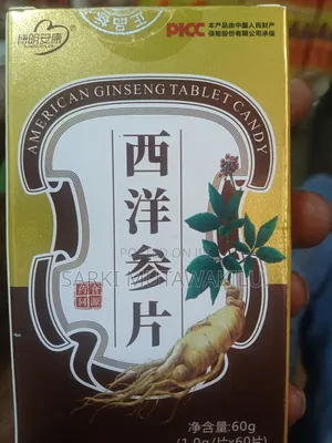 American Ginseng Tablet Candy.