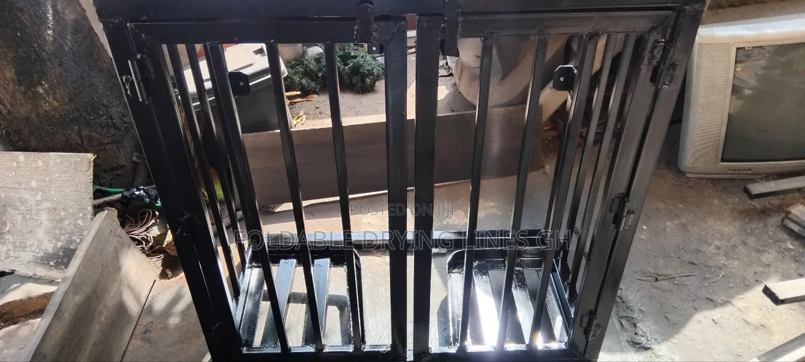 Double Gas Cylinder Cage