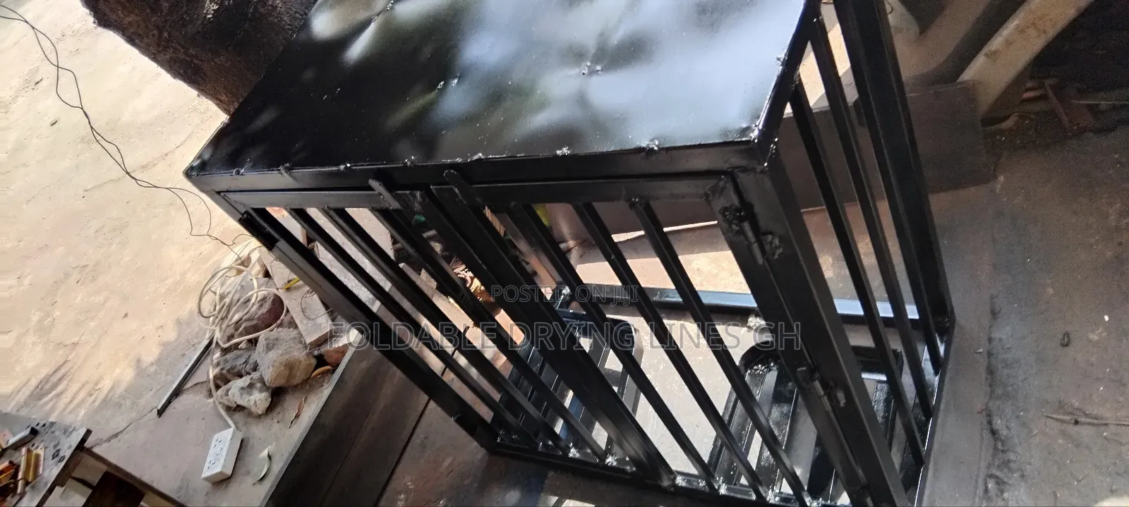 Double Gas Cylinder Cage