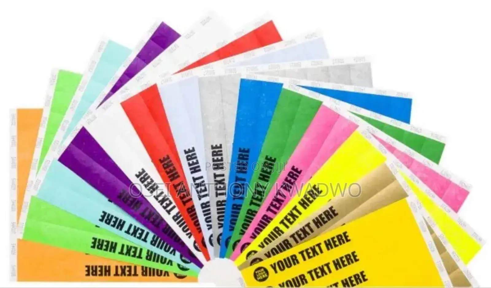 Tyvek Wristband