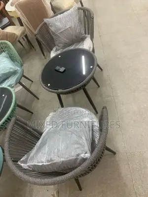 Outdoor Table With 2 Chairs (Balcony Table )