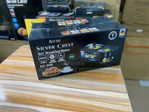 Durable Silver Crest Breakfast Machine