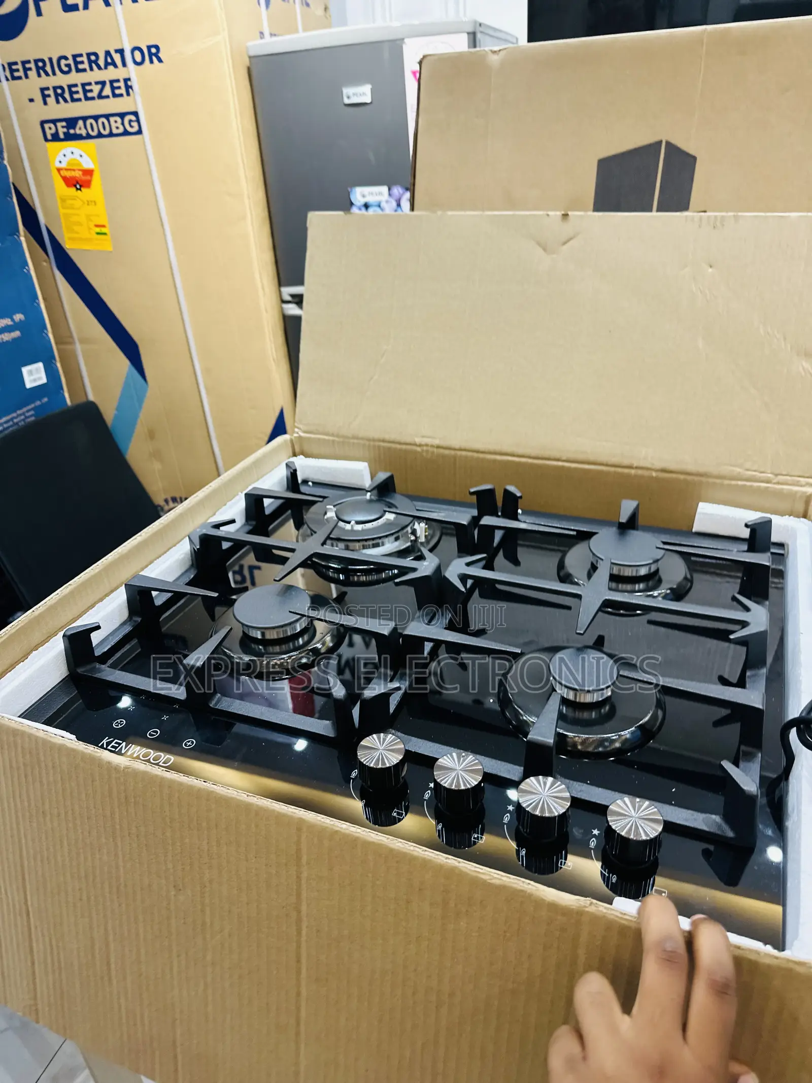 Locate Us at Adabraka for 4burner Gas Cooker Inbuilt 70CM