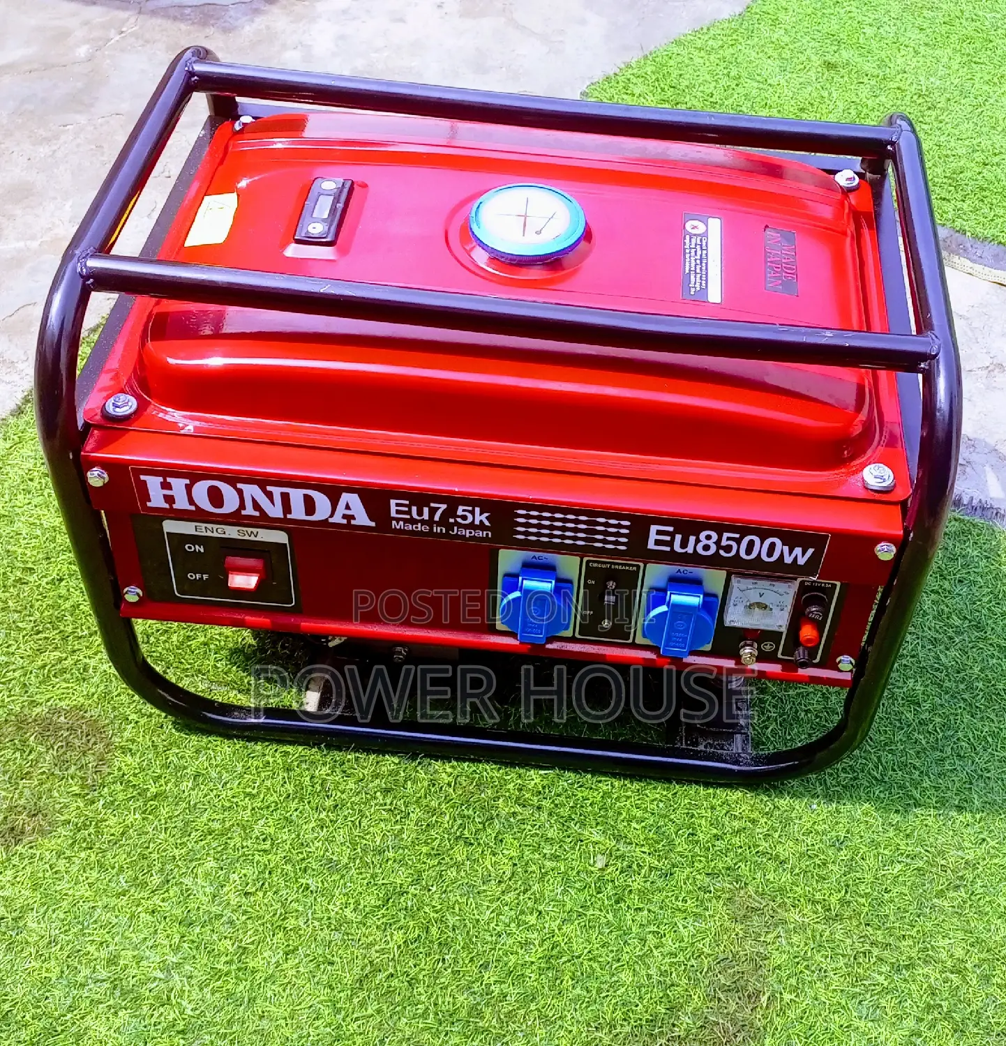 Miles 7.5kva Generator Honda 8500w 230v Generator