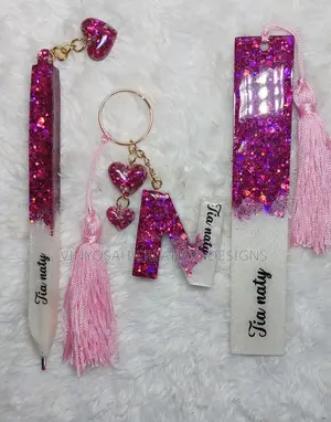 Resin Pen With Bookmarks