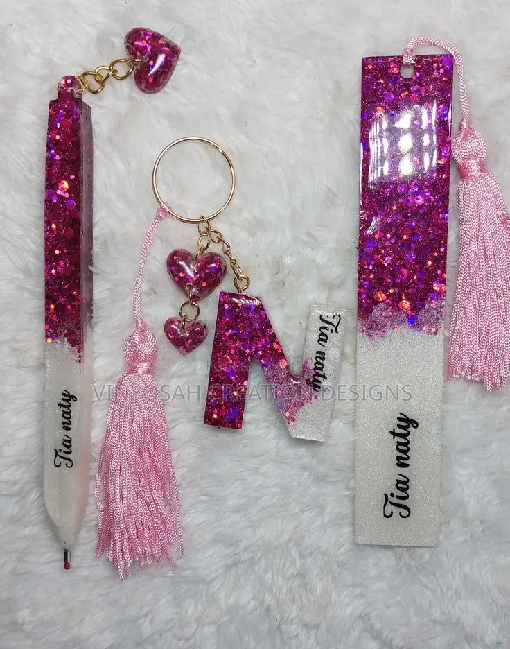 Resin Pen With Bookmarks