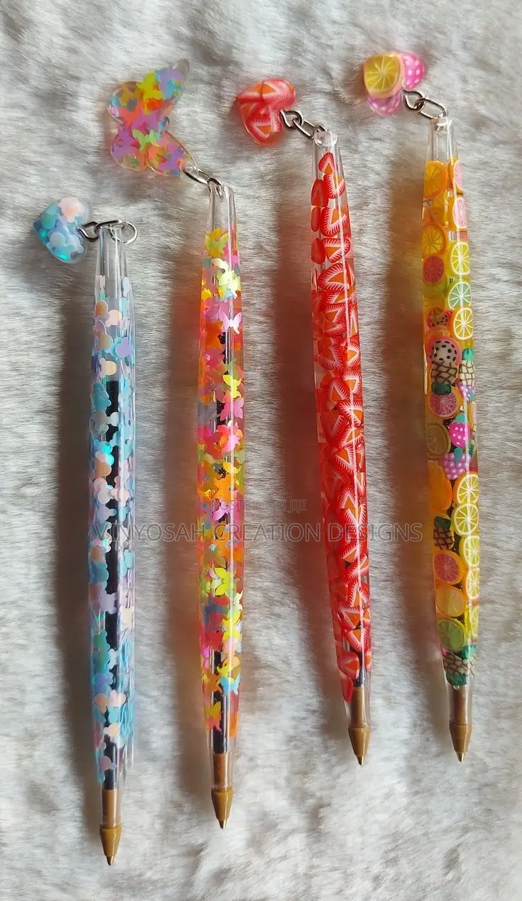 Resin Pen With Bookmarks
