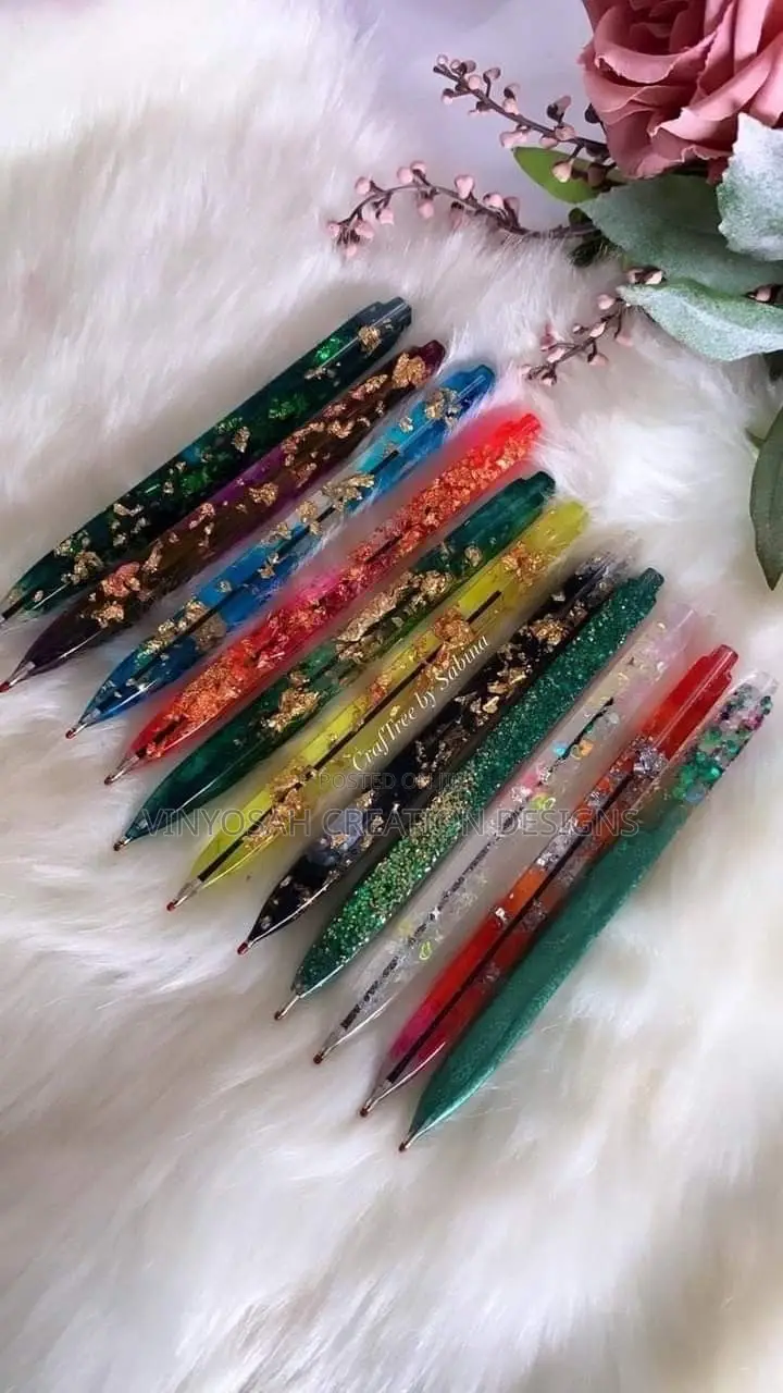 Resin Pen With Bookmarks