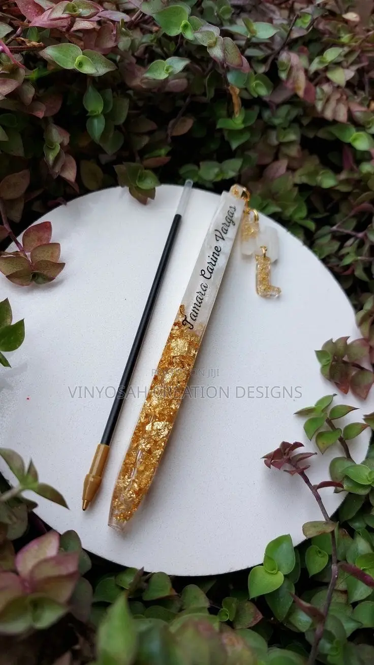 Resin Pen With Bookmarks