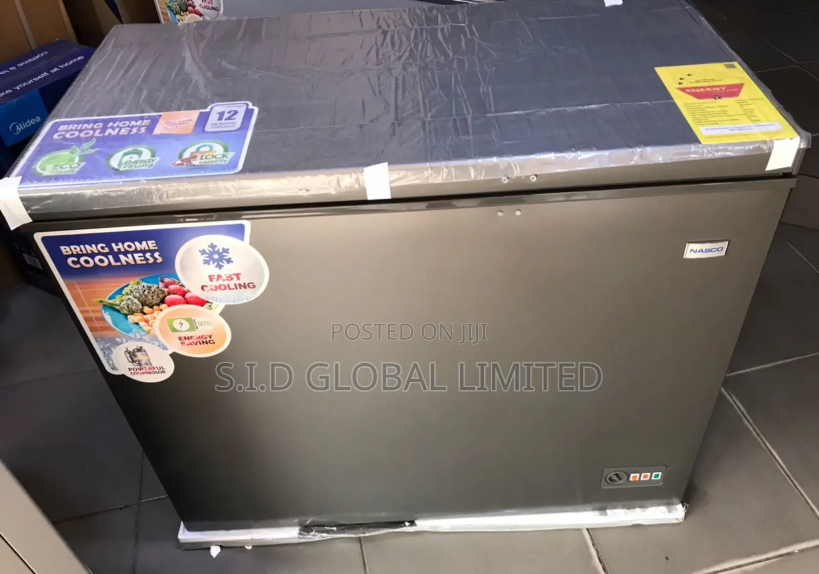 Quality Designed Nasco 244ltrs Chest Freezer-Nas-380sk