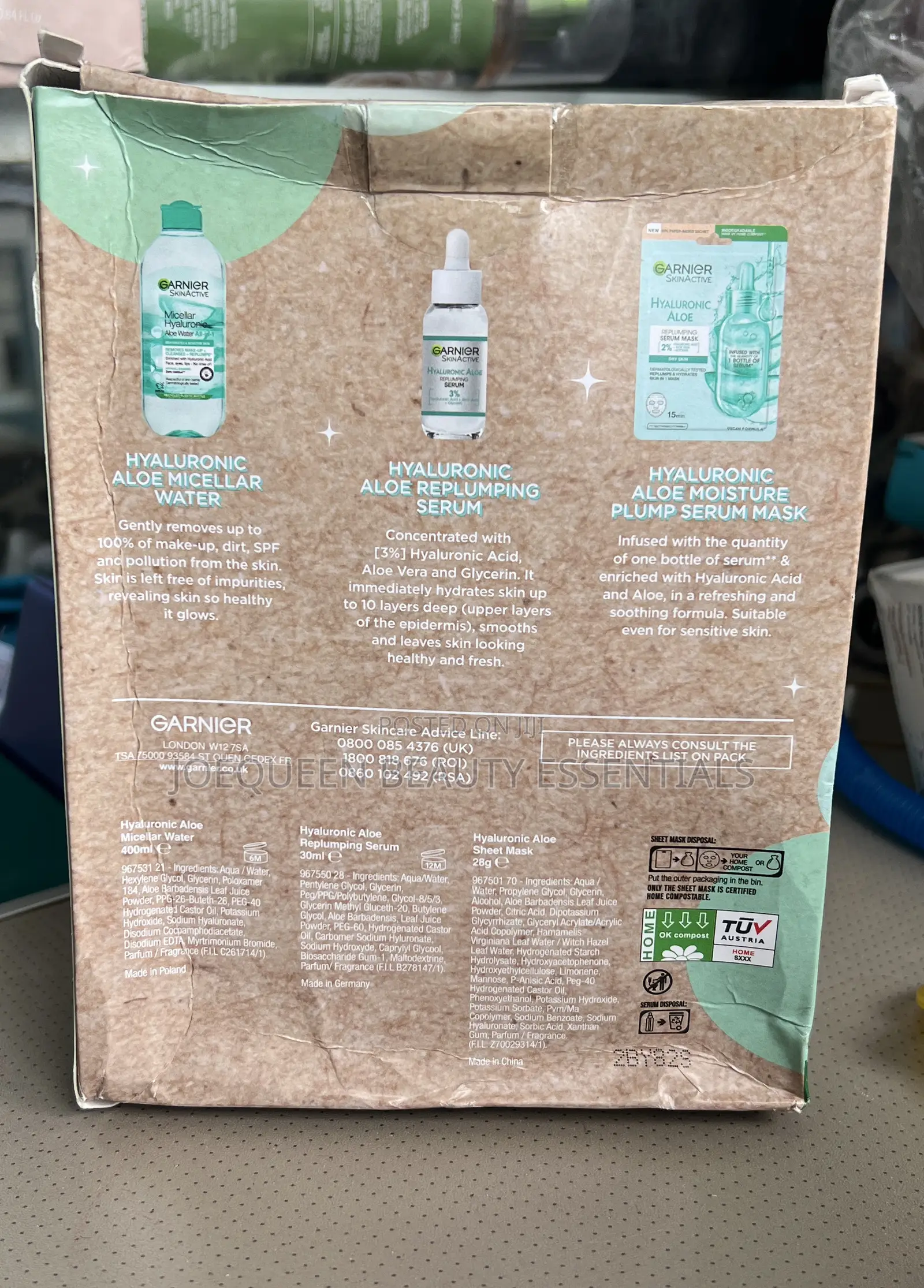 Garnier Triple Hydration Set