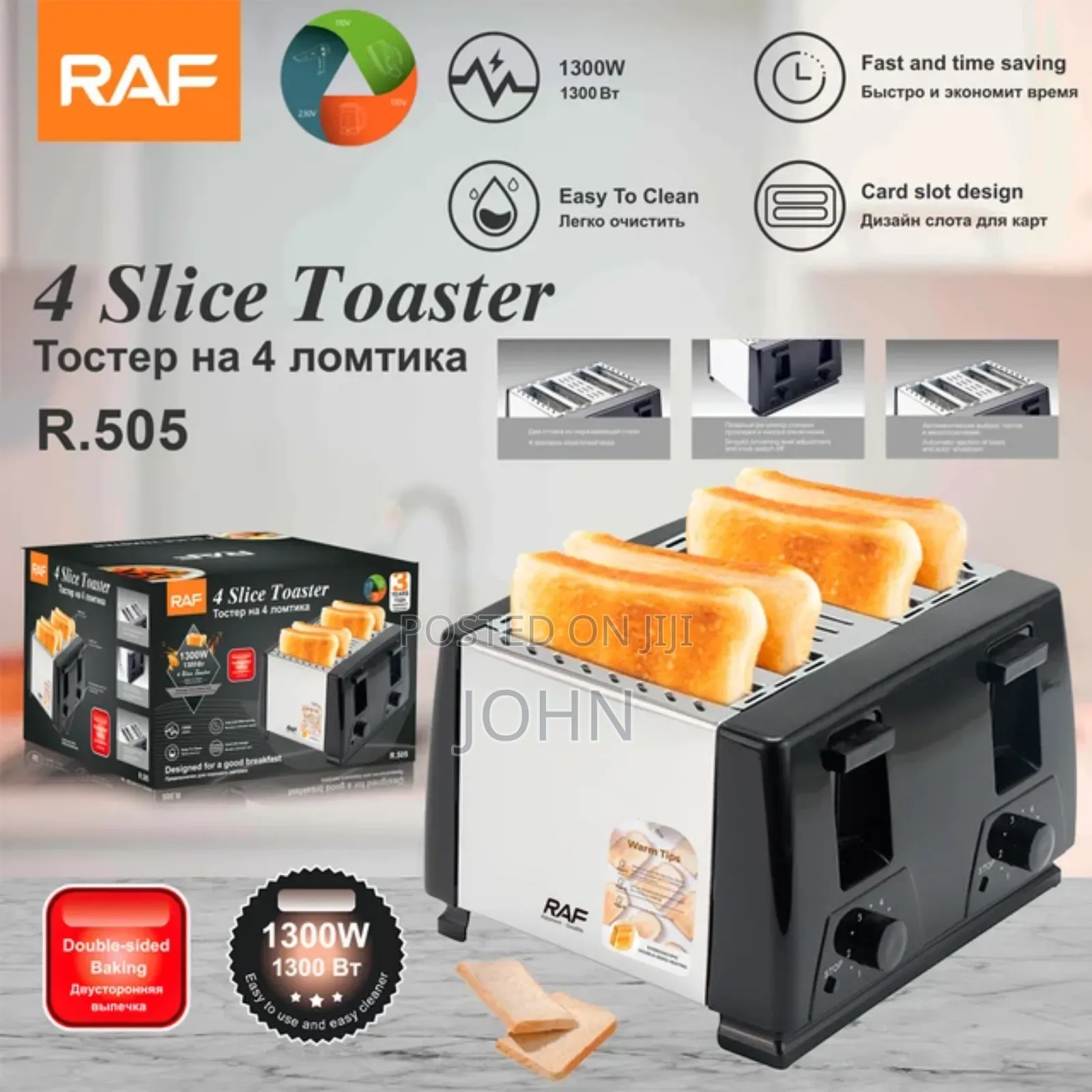 4 Slice Toaster