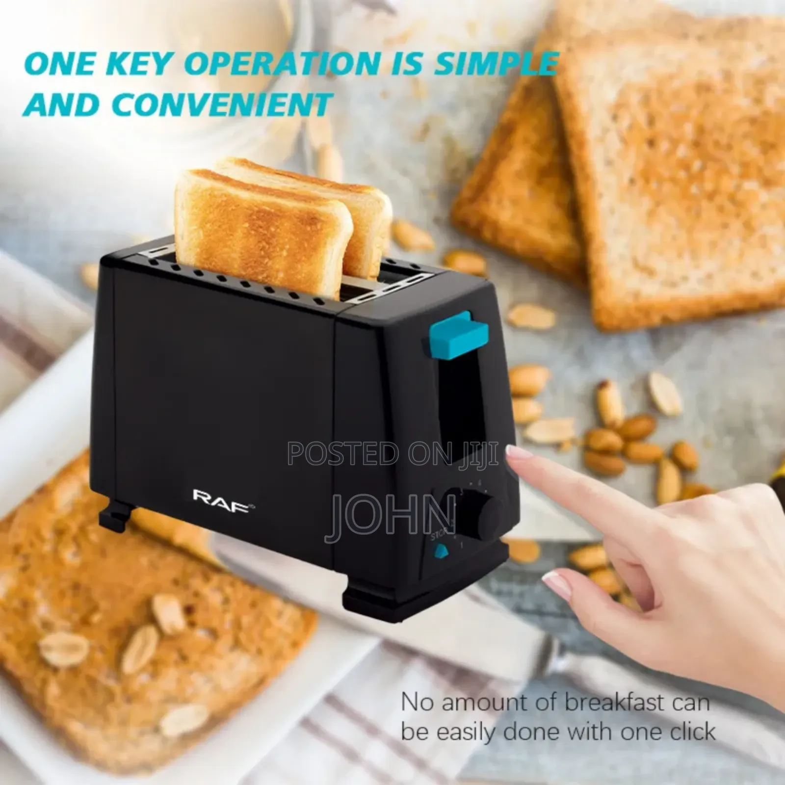 2 Slice Toaster RAF