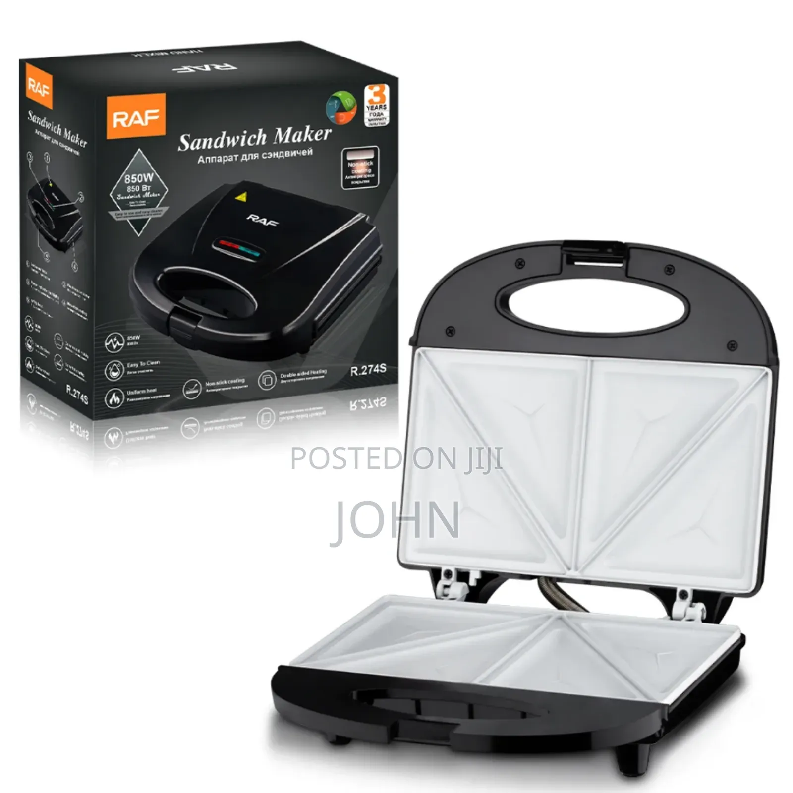RAF 4 Slice Sandwich Maker