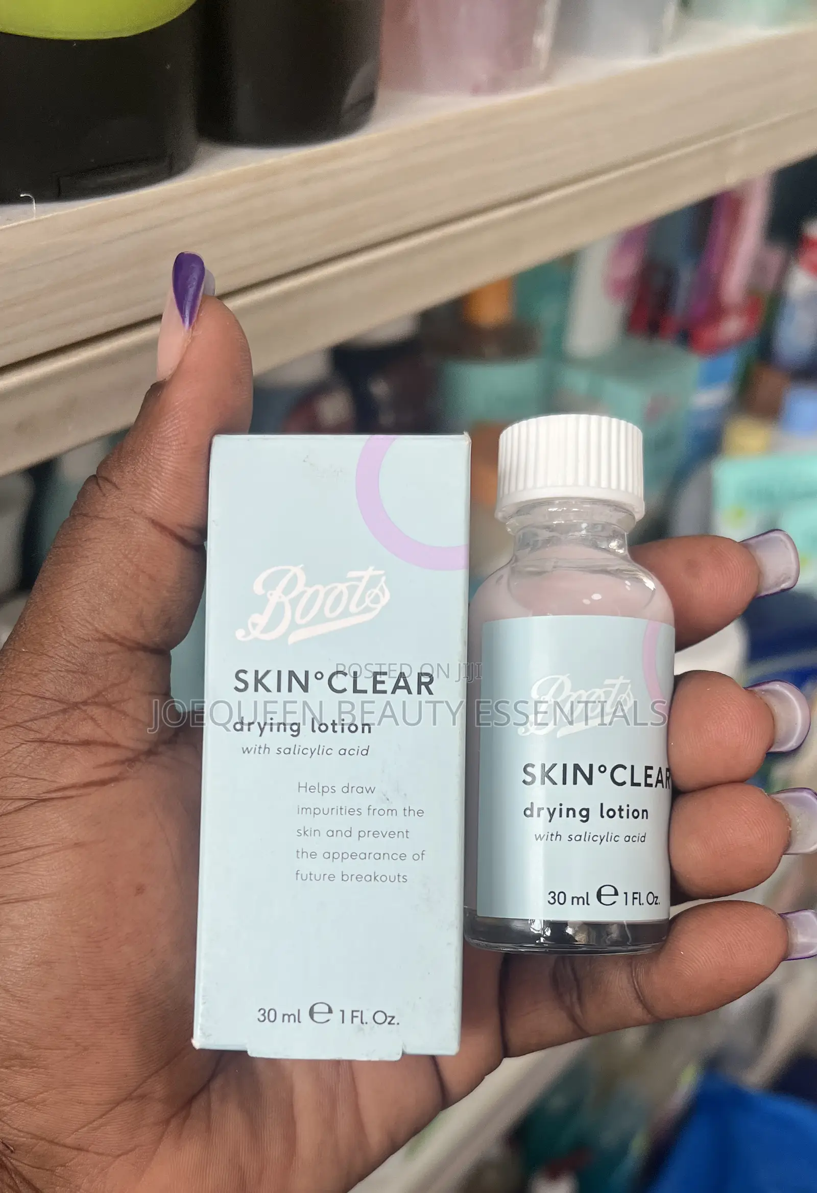 Boots Drying Lotion With Salicylic Acid
