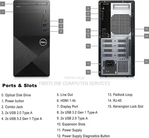 New Desktop Computer Dell Vostro 3900 8GB Intel Core I5 SSD 512GB