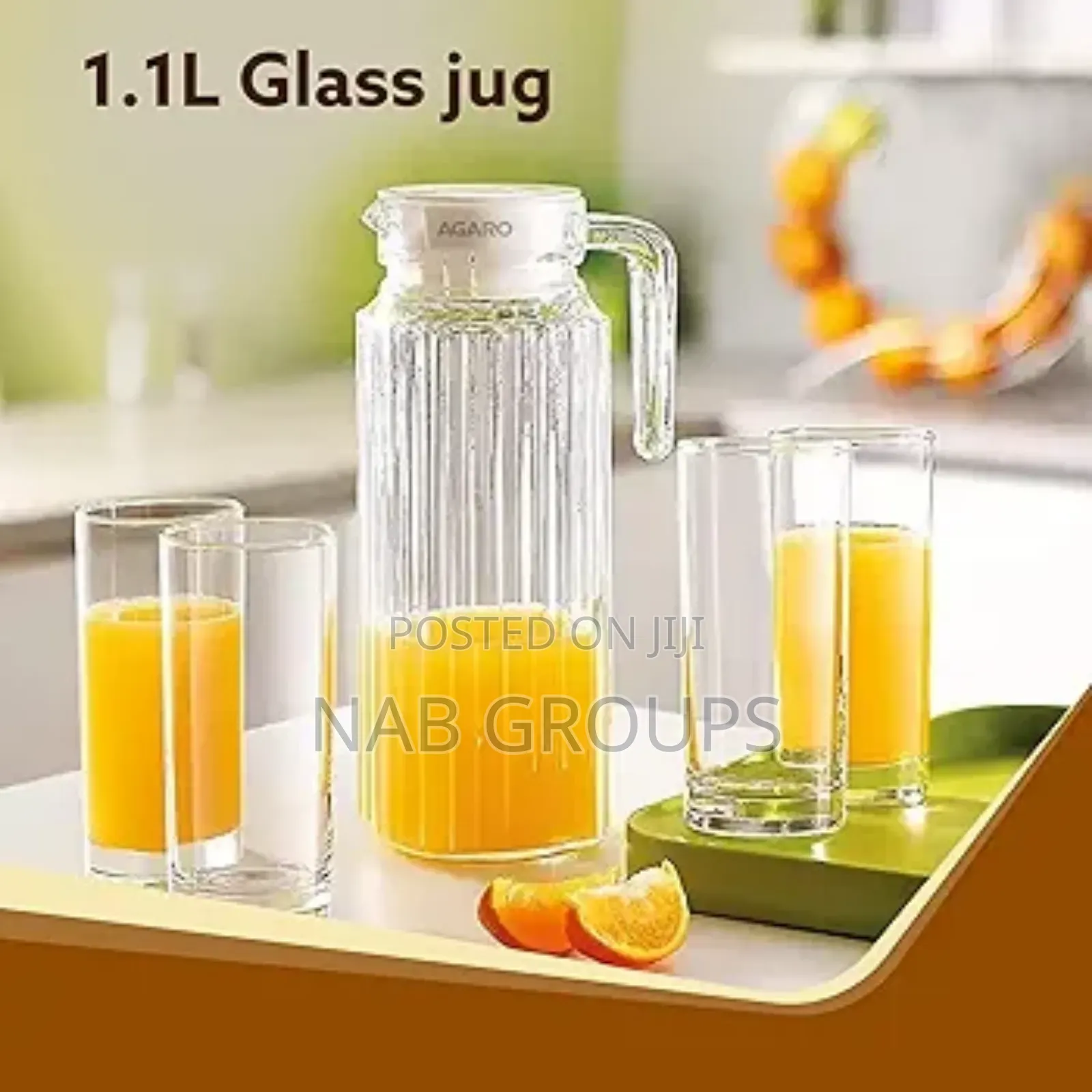 Jug With Highball Glasses