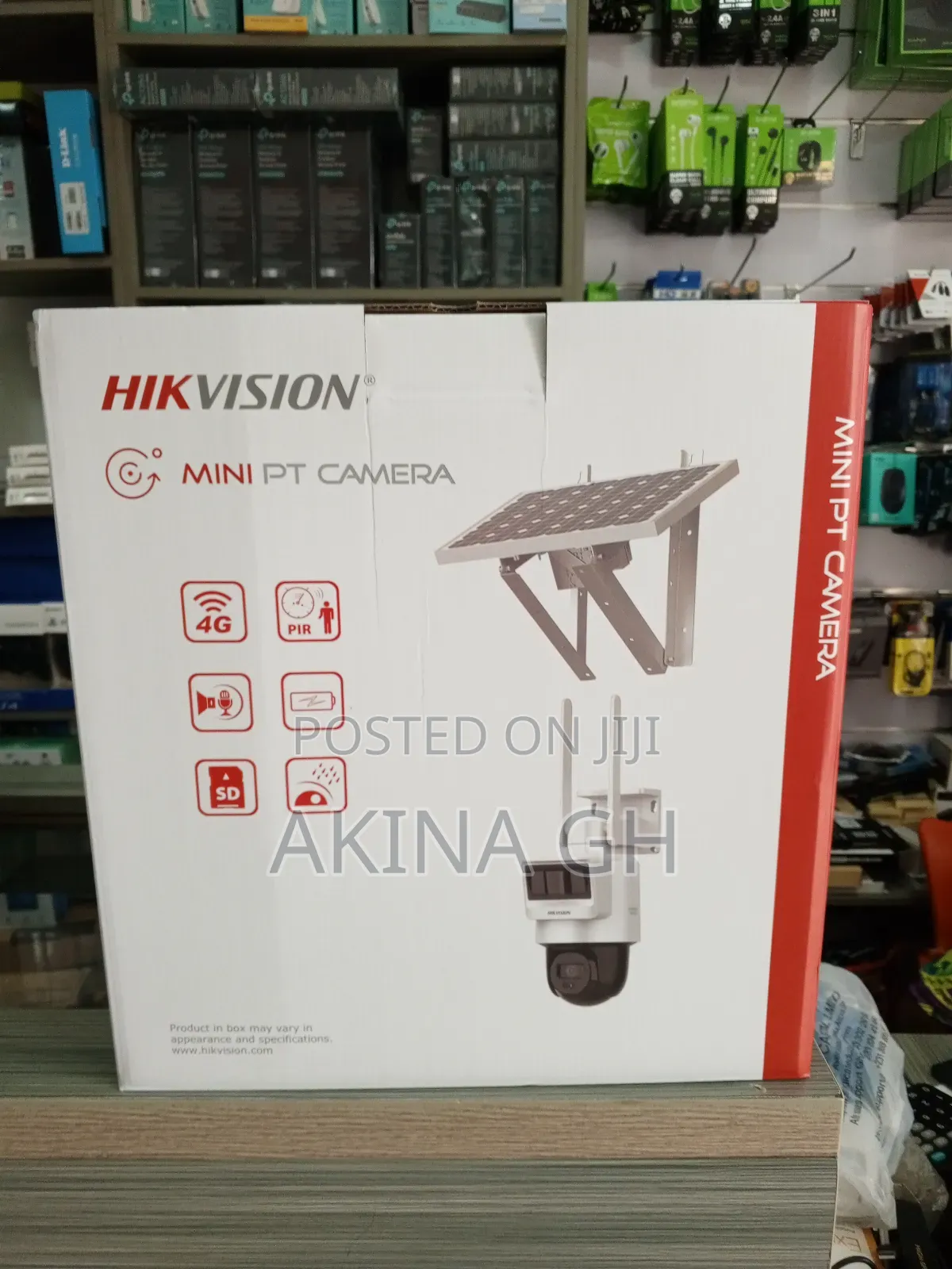 Hikvision 4mp Ip 4g Sim Solar PTZ Camera