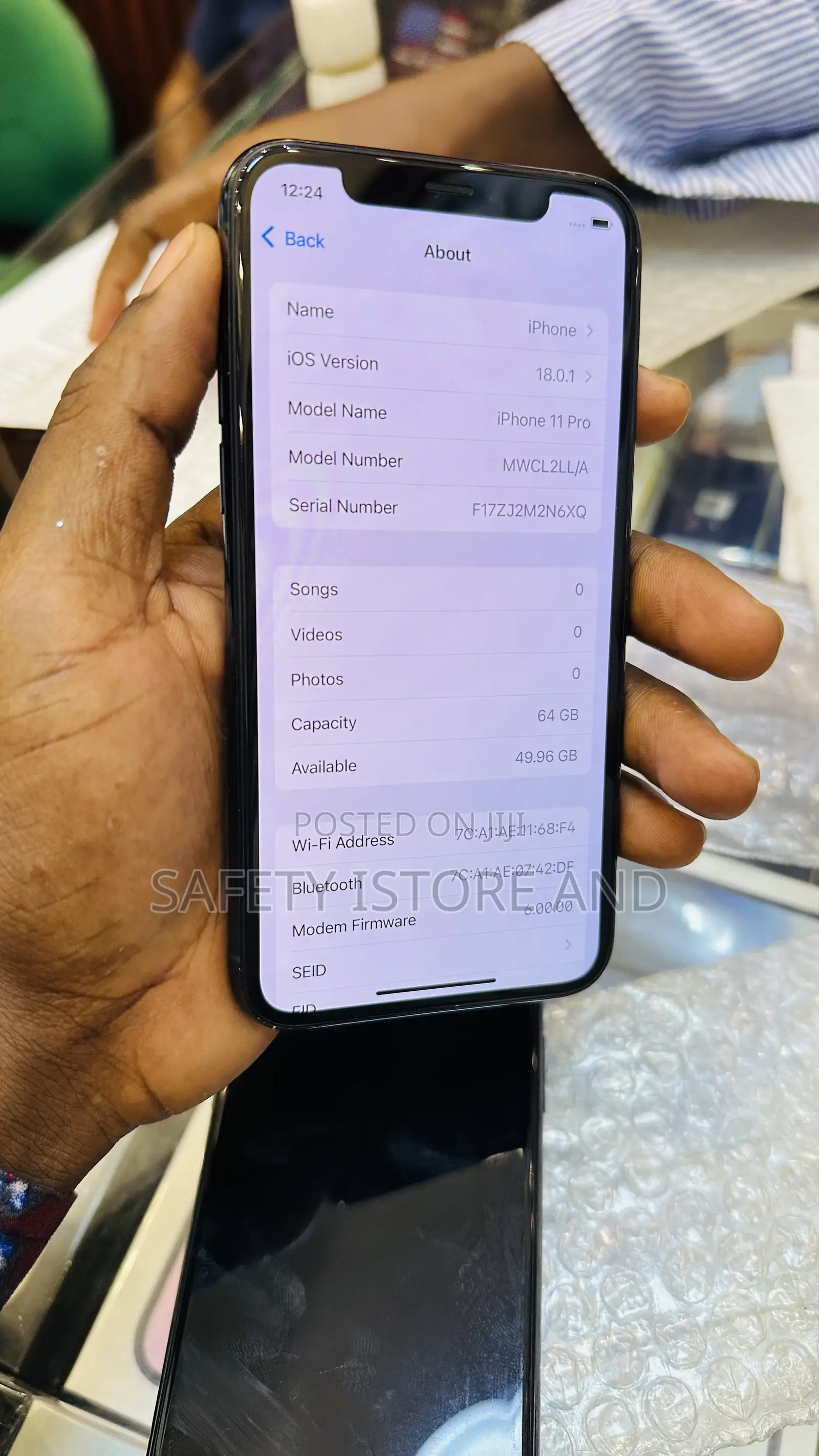 New Apple iPhone 11 Pro 64 GB Gray