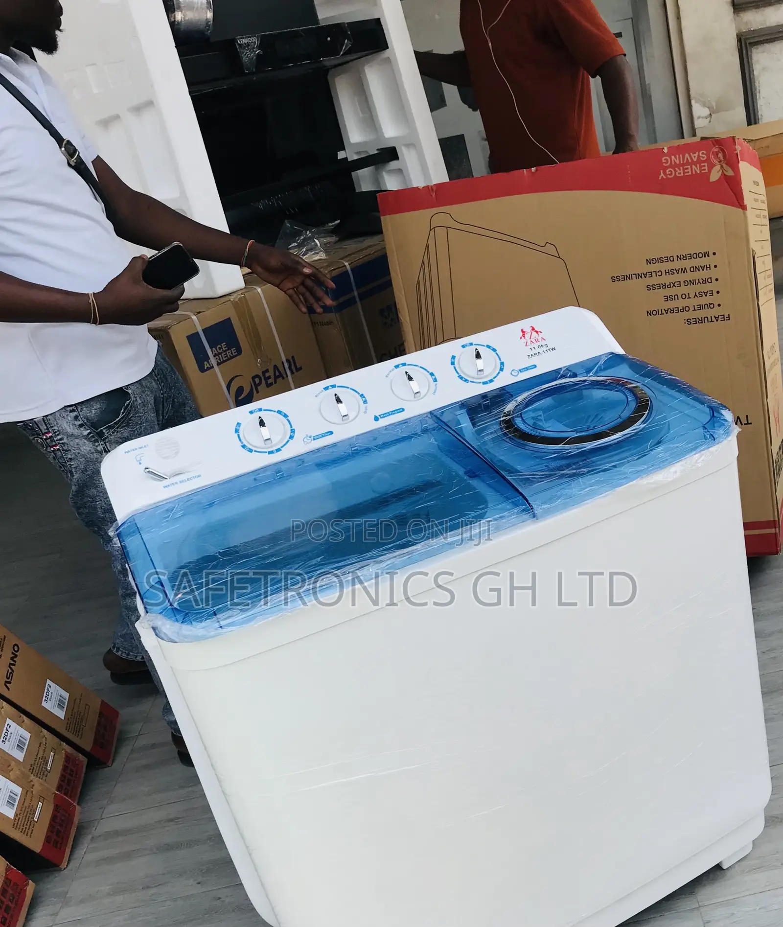 Zara Auto Wash 11kg Topload Semiauto Washingmachine