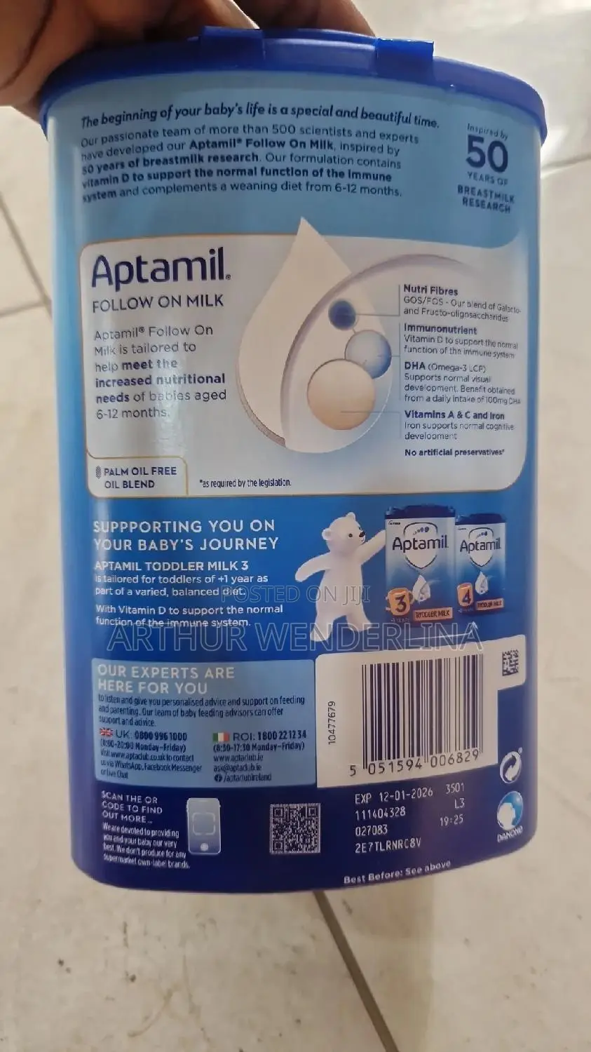 Aptamil Milk For Feeding Babies Right From Birth