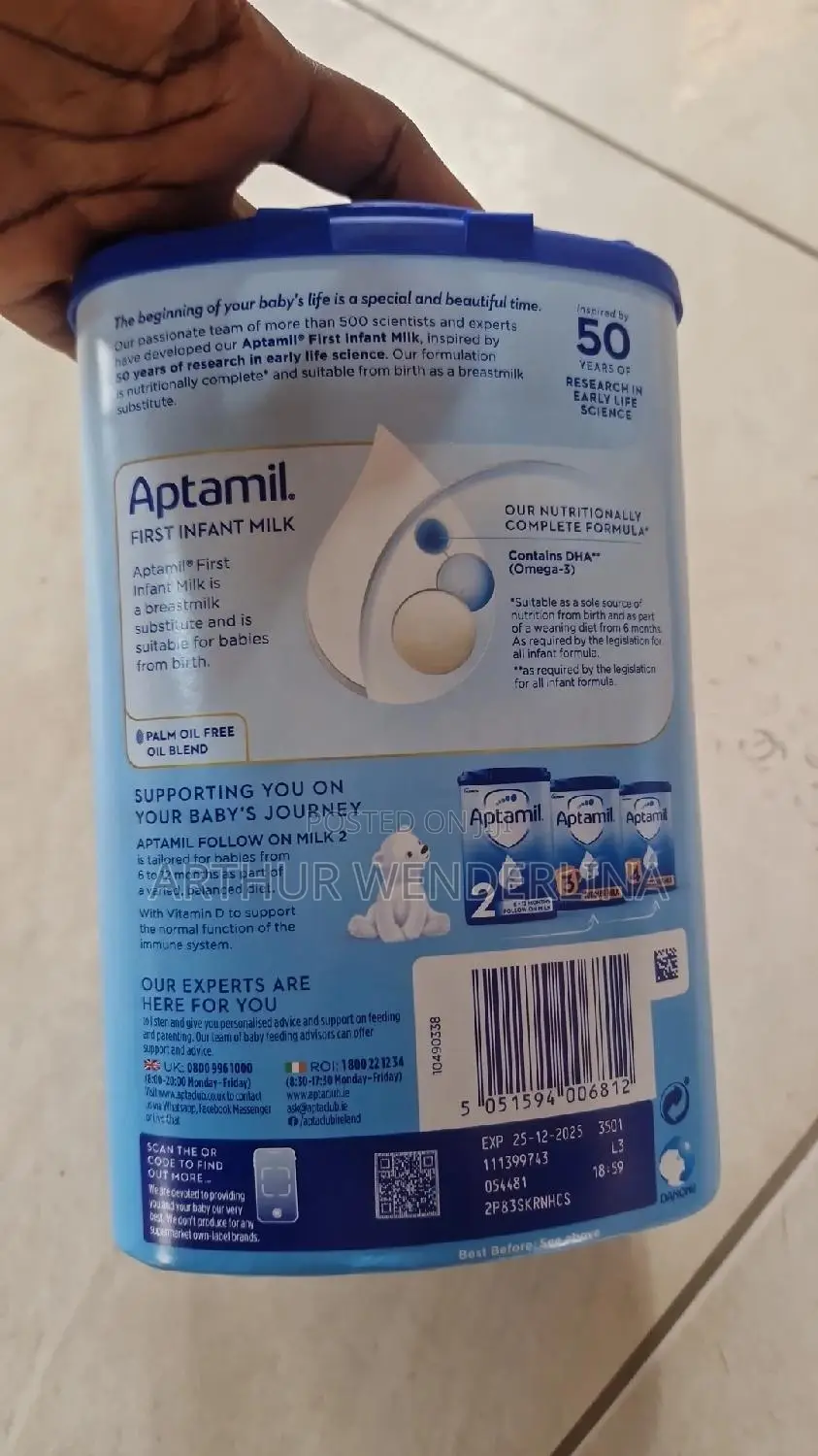 Aptamil Milk For Feeding Babies Right From Birth