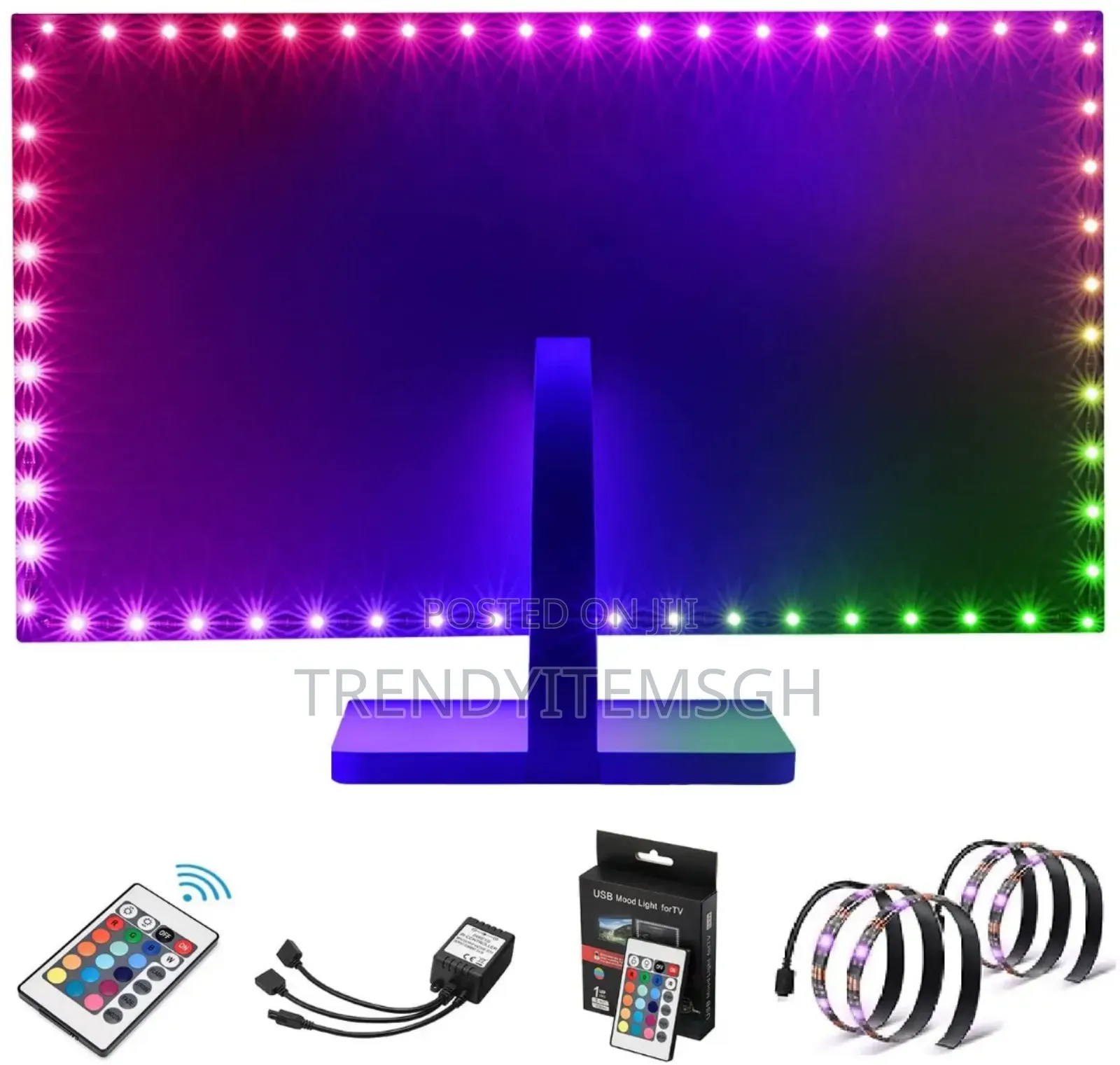 5m Usb Strip Light Multicolored