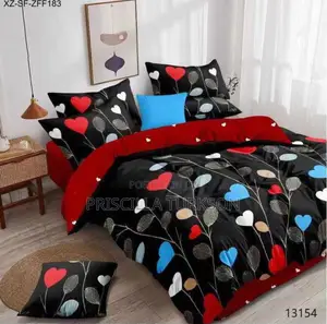 Colorful Love Duvet Set.