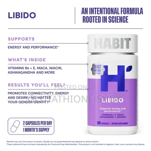 Health by Habit Libido Blend Supplement