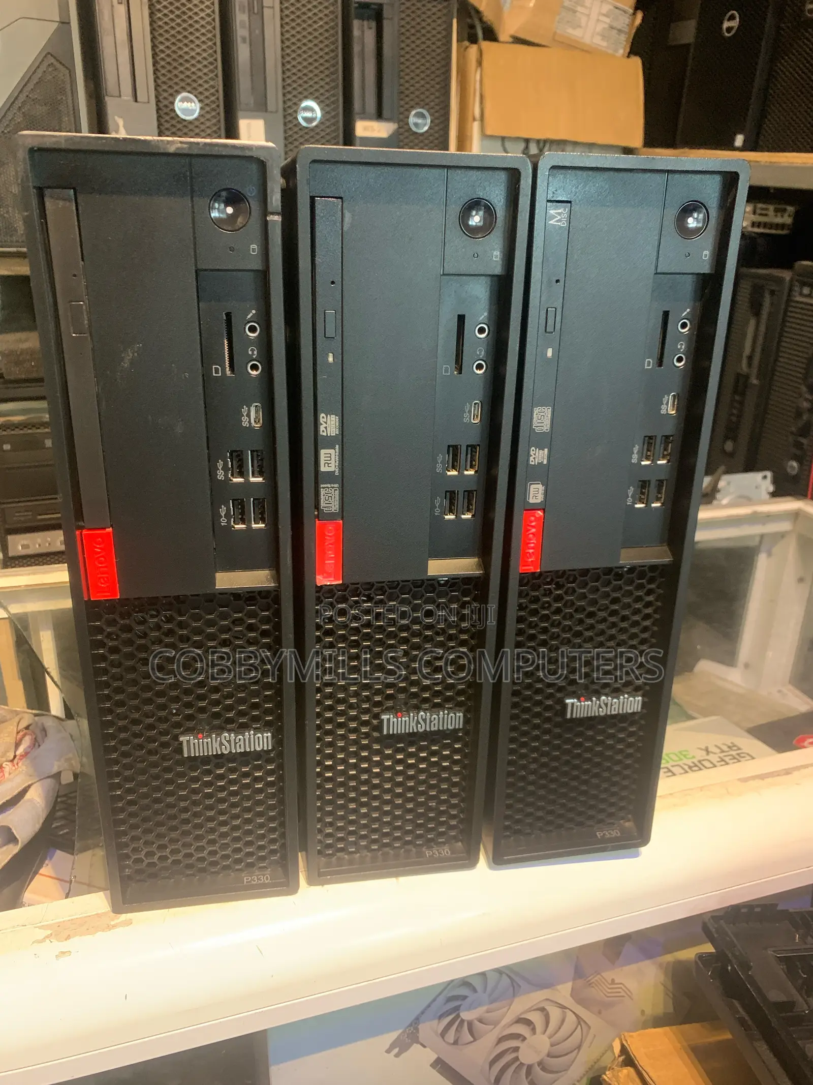 Desktop Computer Lenovo ThinkStation P330 8GB Intel Core I5 HDD 500GB