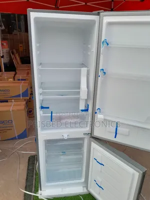 {}Pearl Double Door Fridge 262 Litres Bottom Freezer