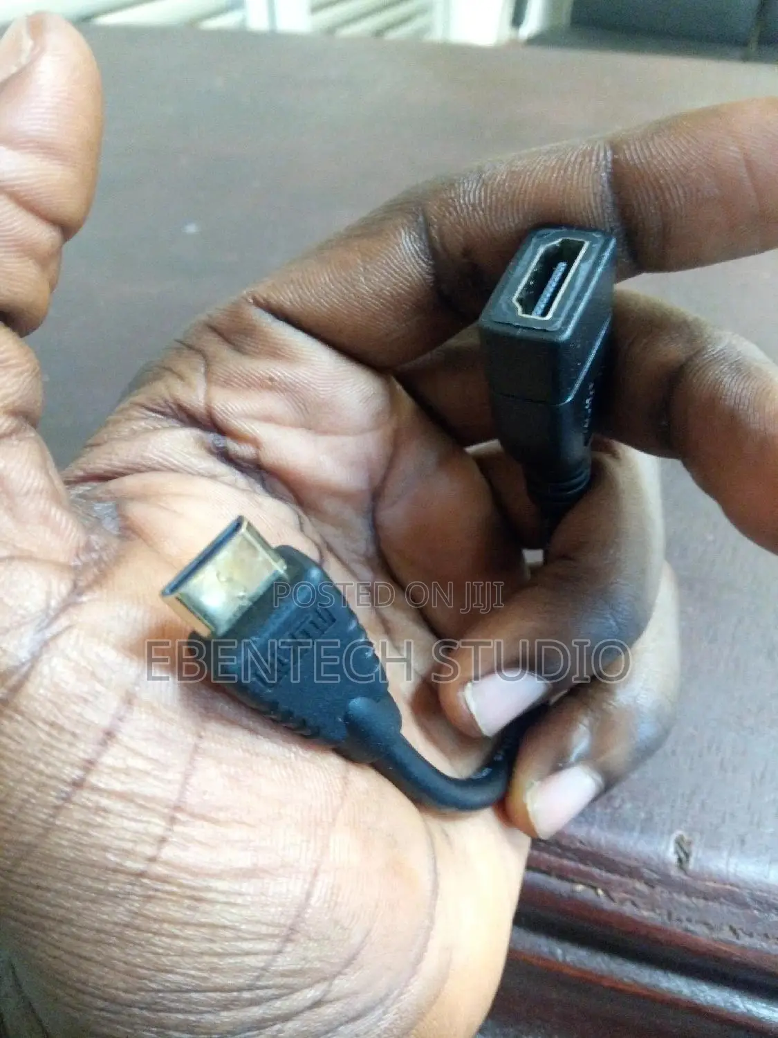 Micro HDMI and Mini HDMI Adpters With Cable Attached