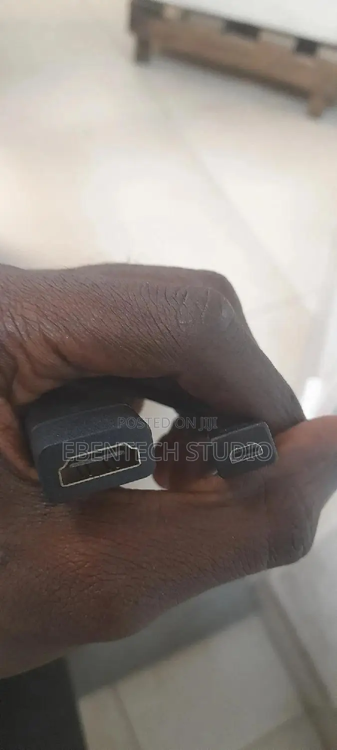 Micro HDMI and Mini HDMI Adpters With Cable Attached