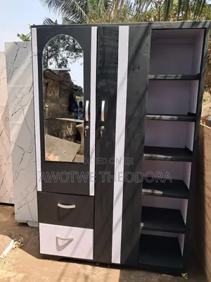 Quality Double Wardrobe N Shoerack ( Payment After Delivery)