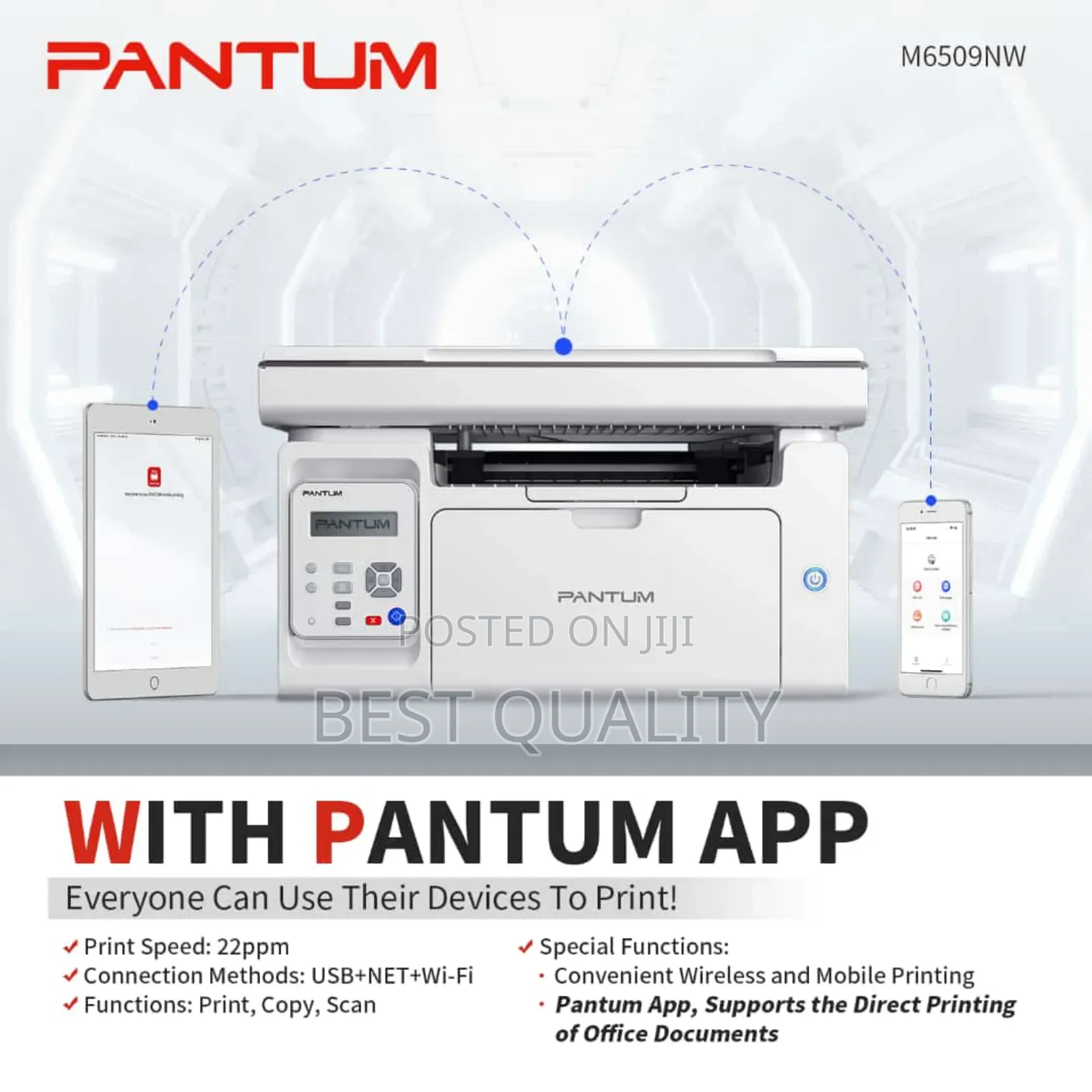 PANTUM M6509NW Monochrome Laser Multifunction Printer